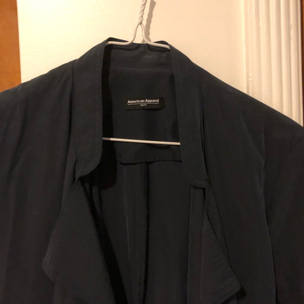 ❌SOLD❌ American Apparel Navy Blue Duster